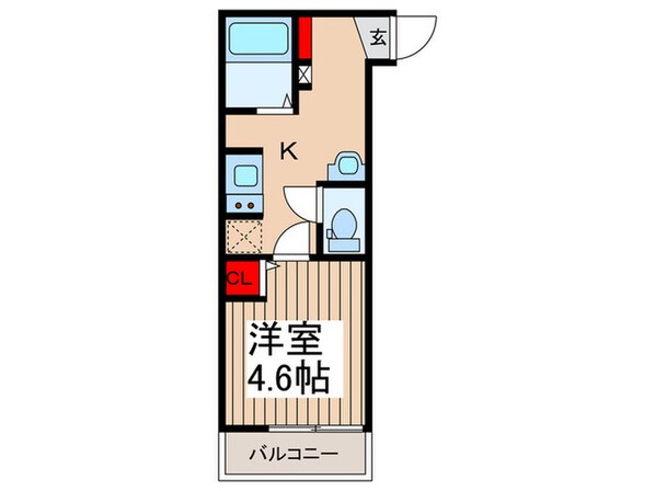 グレイシア草加瀬崎の物件間取画像